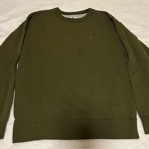 Green Champion Crewneck